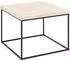 Livetastic Couchtisch Beige quadratisch 60x45x60 cm