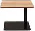 Vierhaus Beistelltisch Eiche Bianco furniert rechteckig 47x47-65x55 cm