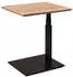 Vierhaus Beistelltisch Eiche Bianco furniert rechteckig 47x47-65x55 cm