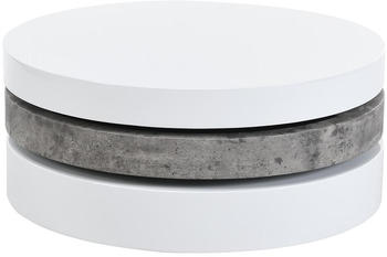 Kauf-Unique Janita rund 80x32,5 cm Beton-Optik weiß