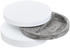 Kauf-Unique Janita rund 80x32,5 cm Beton-Optik weiß