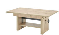 Stolkom Couchtisch "Event h&ouml;henverstellbar, ausziehbar, BxHxT 110-150x48-63x65 cm"