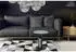 Kayoom Beistelltisch Gold Metall Glas rund 46x52x46 cm