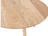 Livetastic Couchtisch Wildeiche massiv rund zylindrisch 75x30x75 cm