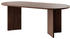 Selsey Esszimmertisch oval 90x204x75 cm walnuss