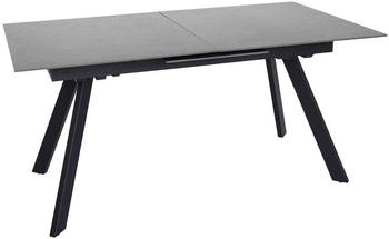 Novel Esstisch PLANET 160x76x90 cm anthrazit/schwarz