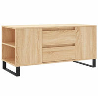 vidaXL Couchtisch Sonoma-Eiche 102x44,5x50 cm Holzwerkstoff