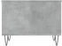 vidaXL Couchtisch Betongrau 60x44,5x45 cm Holzwerkstoff Modell 3