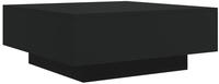 vidaXL Couchtisch Schwarz 80x80x31 cm Holzwerkstoff