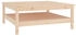 vidaXL Couchtisch 100x100x40 cm Massivholz Kiefer
