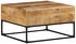 vidaXL Couchtisch 68x68x41 cm Raues Mangoholz