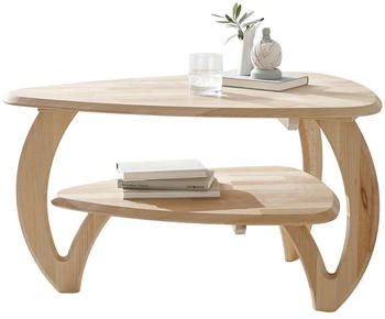 Linea Natura Wohnzimmertisch Freiform 60x50x90 cm massiv