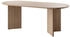 Selsey Esszimmertisch oval 90x204x75 cm Eichenholzoptik
