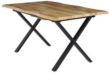 Jockenh&ouml;fer Esstisch MARTIN 140-180x90cm Wildeiche schwarz