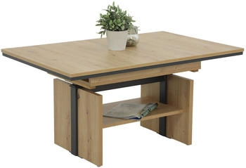Hela Ingo ausziehbar 110-150x70x53-72 cm Eiche artisan anthrazit Hela Ingo ausziehbar 110-150x70x53-72 cm Eiche artisan anthrazit