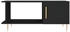 vidaXL Couchtisch Schwarz 90x50x40 cm Holzwerkstoff Modell 11