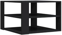 vidaXL Couchtisch Schwarz 58x58x40 cm Holzwerkstoff