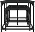 vidaXL Satztische 3 Stk. Schwarz Holzwerkstoff Modell 3