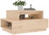 vidaXL Couchtisch 80x55x40,5 cm Massivholz Kiefer
