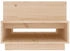 vidaXL Couchtisch 80x55x40,5 cm Massivholz Kiefer