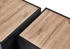 BMG Couchtisch-Set Cuba 50x40x50 cm / 43x35x43 cm schiefer/artisan