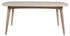 Mid.you Esstisch Eiche furniert rechteckig rund 180x76x102 cm