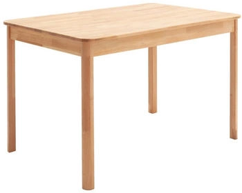 Mid.you Esstisch Kernbuche massiv rechteckig 80x76x120 cm