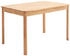 Mid.you Esstisch Kernbuche massiv rechteckig 80x76x120 cm