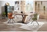 Valdera Esstisch Eiche Bodenplatte 90x77x140-220 cm ausziehbar Esstische ausziehbar