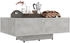 vidaXL Couchtisch Betongrau 85x55x31 cm Holzwerkstoff