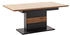 MCA Furniture Esstisch Cesena - Schwarzgrau / Wildeiche massiv