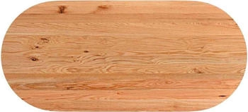 vidaXL Esstisch Hellbraun 220x100x74 cm Massivholz Eiche Oval vidaXL Esstisch Hellbraun 220x100x74 cm Massivholz Eiche Oval