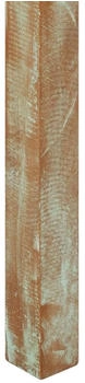 vidaXL Esstisch 82x80x76 cm Altholz Massiv