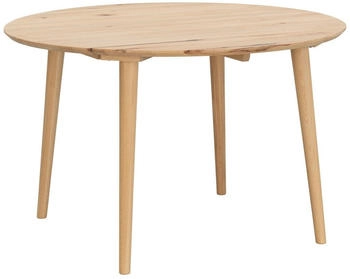Livetastic Esstisch Kernbuche massiv rund konisch 105x75x105 cm
