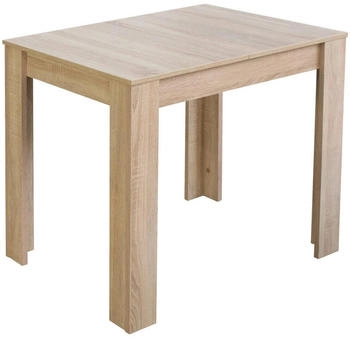 Livetastic Esstisch Sonoma Eiche Sockel 75x60x80 cm Livetastic Esstisch Sonoma Eiche Sockel 75x60x80 cm