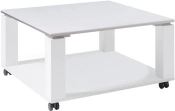 Stella Trading Romy Ø76x41 cm Hochglanz weiß