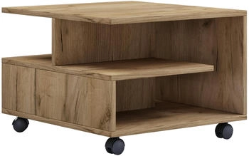 VCM Kaffeetisch Stango S 50x40x50 cm Honig-Eiche