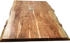 SIT Esstisch Baumkante 240x100x78 cm 56 mm Akazie natur -Gestell Metall antikschwarz (15876-11)