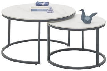 Stolkom Sp.z.o.o. Couchtisch (2er Set) wei&szlig; Keramik 42x80cm (2er Set)