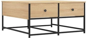 vidaXL Couchtisch Sonoma-Eiche 80x80x40 cm Holzwerkstoff