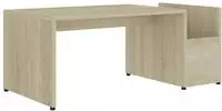 vidaXL Couchtisch Sonoma-Eiche 90x45x35 cm Holzwerkstoff