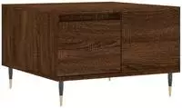 vidaXL Couchtisch Braun Eichen-Optik 55x55x36,5 cm Holzwerkstoff