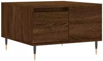 vidaXL Couchtisch Braun Eichen-Optik 55x55x36,5 cm Holzwerkstoff Modell 5