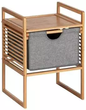 Wenko Beistelltisch Bambus braun 56x40x40cm (62223800)