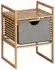 Wenko Beistelltisch Bambus braun 56x40x40cm (62223800)