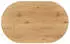 Home Deluxe Esstisch Oval Ausziehbar AVENTI inkl. Sternfuß-160 x 100 cm Light Oak