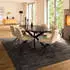Home Deluxe Esstisch Oval Ausziehbar AVENTI inkl. Sternfuß-160 x 100 cm Dark Oak