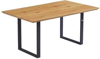 Home Deluxe Esstisch Eckig AVENCIA inkl. Sternfu&szlig;-Light Oak-160 x 100 cm |