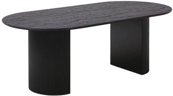 ebuy24 Boavista Esstisch 100x210cm dunkelbraun.