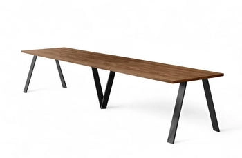 Endo-M&ouml;bel XXL Esstisch Lungo 130cm 405cm ausziehbar (Stirling Eiche)
